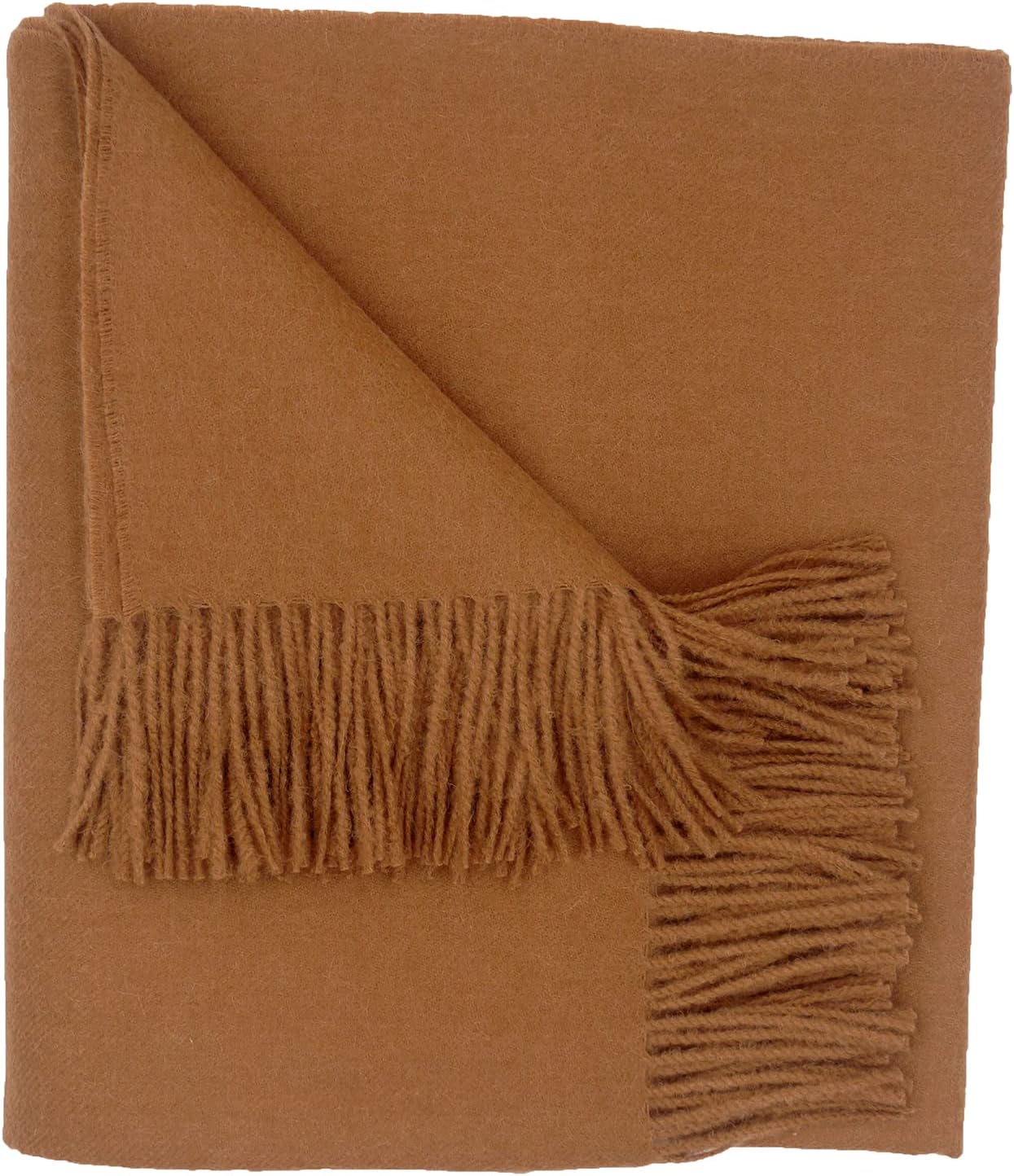 100% Baby Alpaca Throw Blanket, Our Solid Color Throw\/Afghan - Image 7