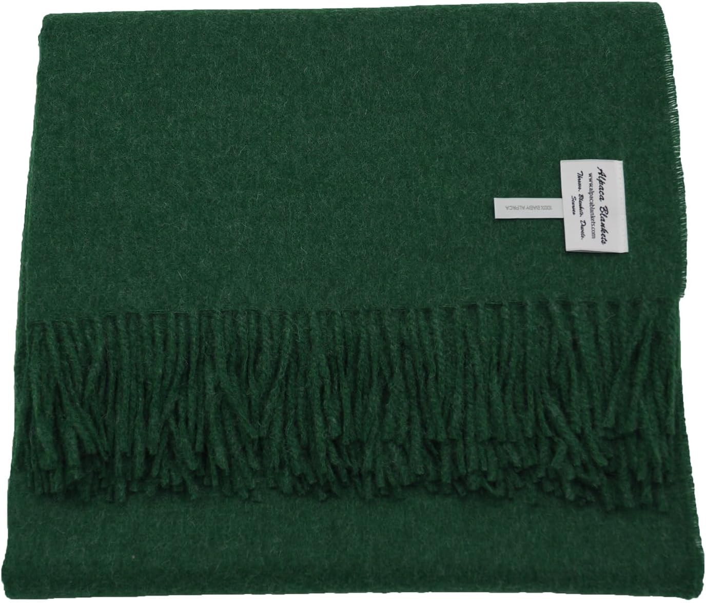 100% Baby Alpaca Throw Blanket, Our Solid Color Throw\/Afghan - Image 15