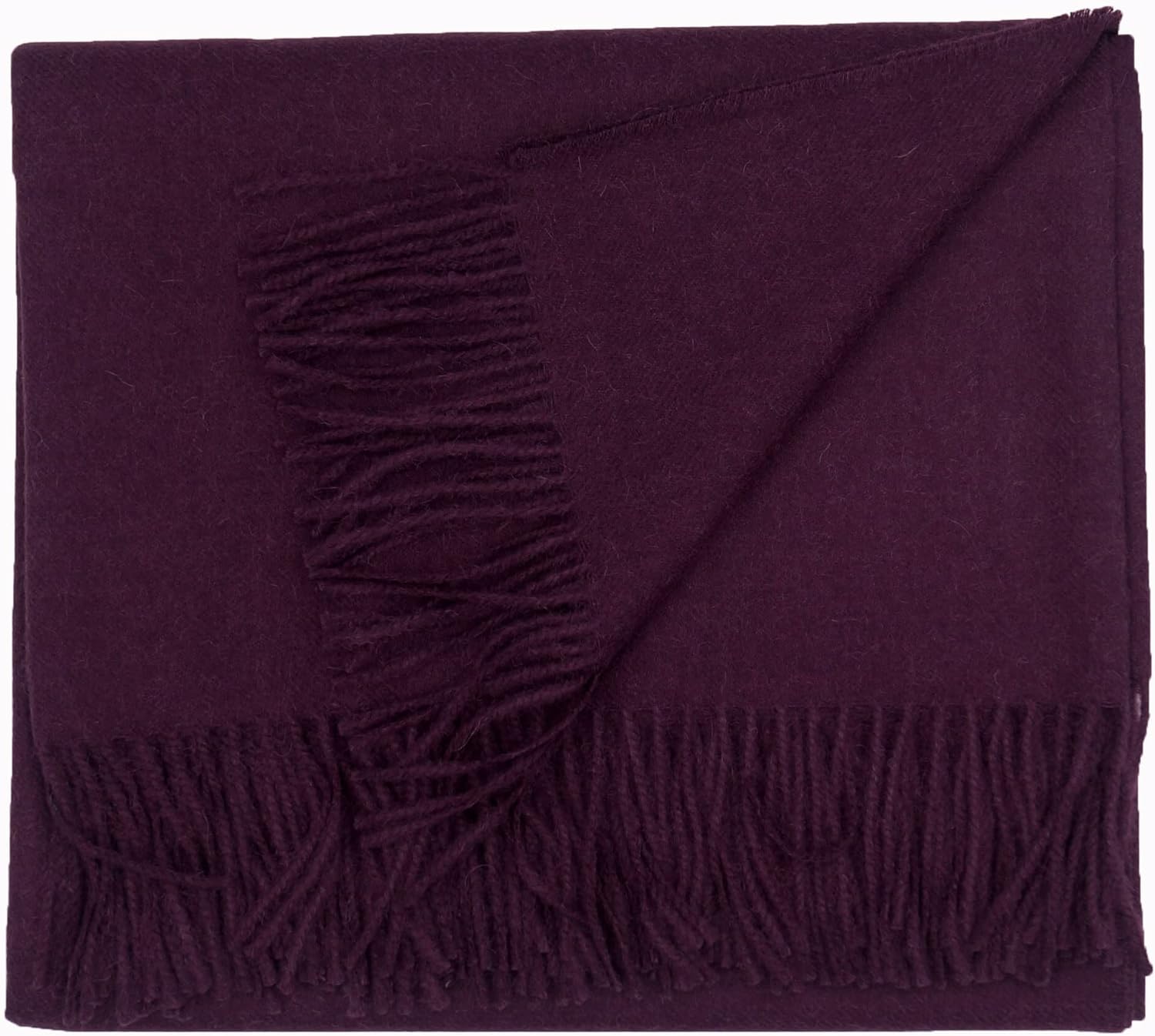 100% Baby Alpaca Throw Blanket, Our Solid Color Throw\/Afghan - Image 16
