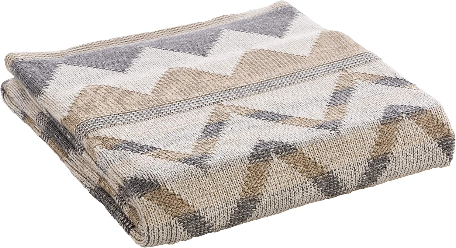 Artistic Weavers Adair Farmhouse Chevron Decorative Throw Blanket 50" x 60" - Image 2