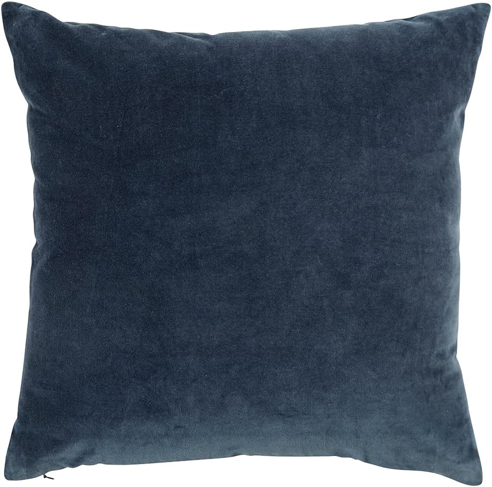 Christy Jaipur Luxury Quilted Throw | Silky Soft and Smooth Cotton Velvet | Generously Filled Plush Blanket | 55'' x 79'' | Ink Blue - Image 8