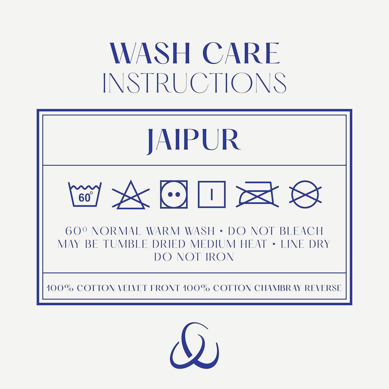 Christy Jaipur Luxury Quilted Throw | Silky Soft and Smooth Cotton Velvet | Generously Filled Plush Blanket | 55'' x 79'' | Ink Blue - Image 4