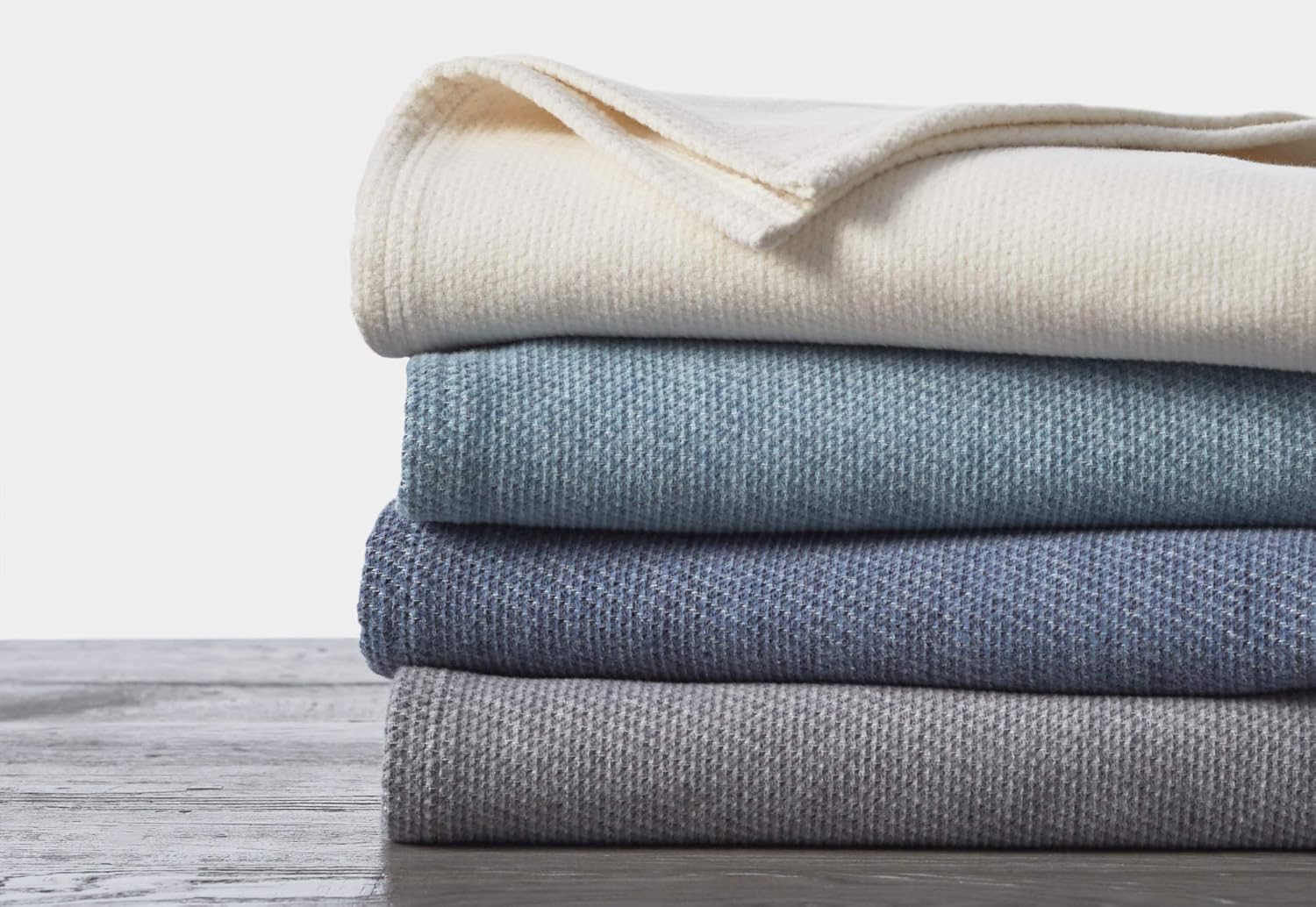 Coyuchi - Sequoia Washable Organic Blanket - Throw Blanket - Undyed - Image 2