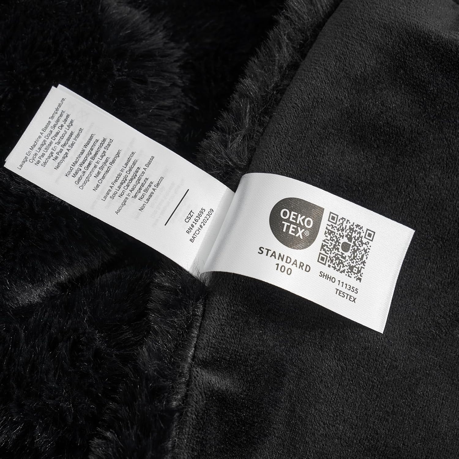 Cozy Bliss Faux Fur Throw Blanket 60 * 80 Inches and Cooling Comforter Queen Size 90 * 90 Inches - Image 5