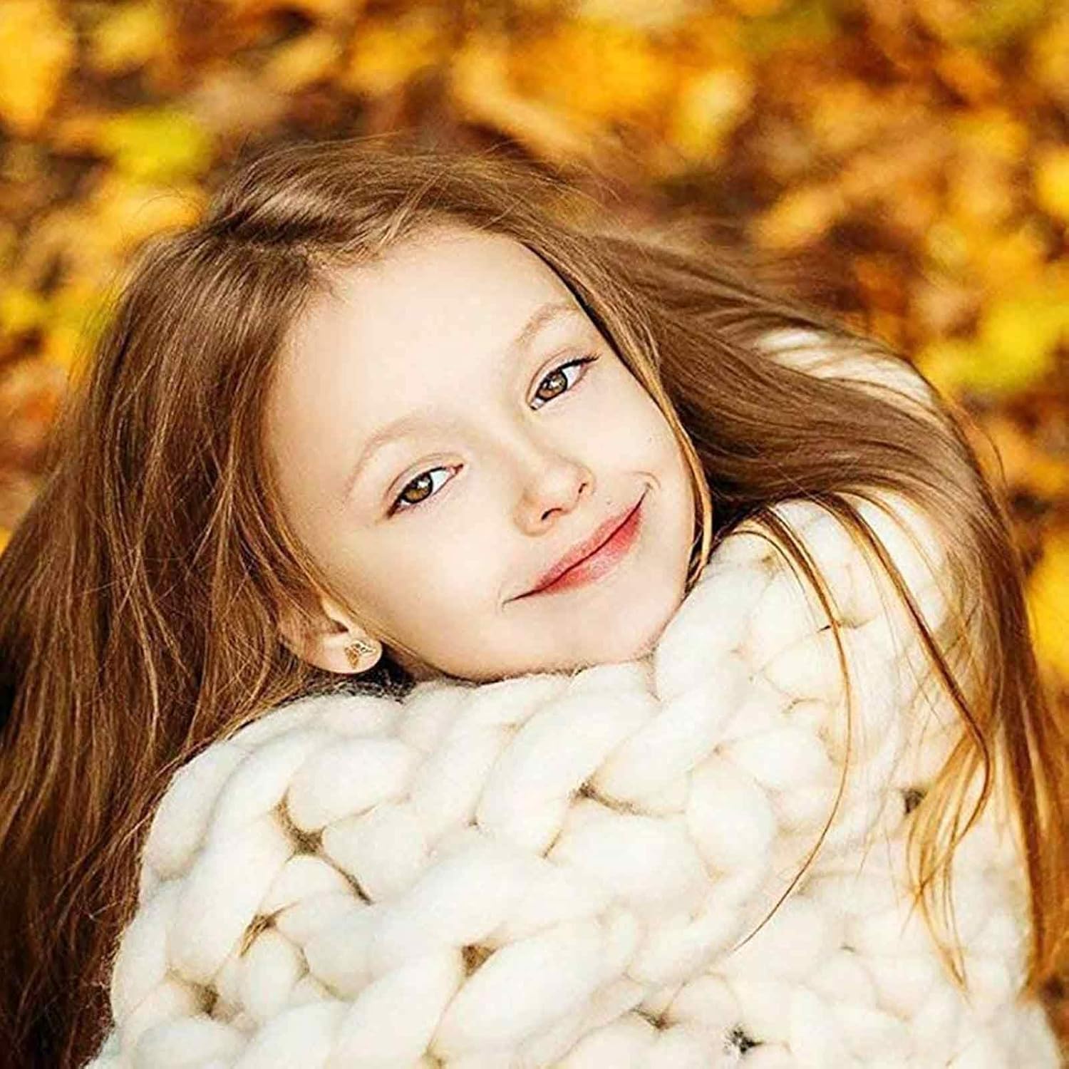 Daoyuan Chunky Knit Blanket Soft and Huge Throw Modern Bedding Handwoven Chenille for Bed Room\/Couch\/Bed\/Pet Mat\/Baby Blanket\/Gift,Beautiful Home Decoration - Image 3