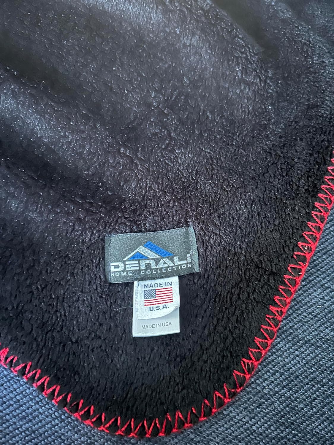 Denali Super Cozy Modern Plaid - Throw Blankets with Orange & Gray Tracks (60x72) - Image 2