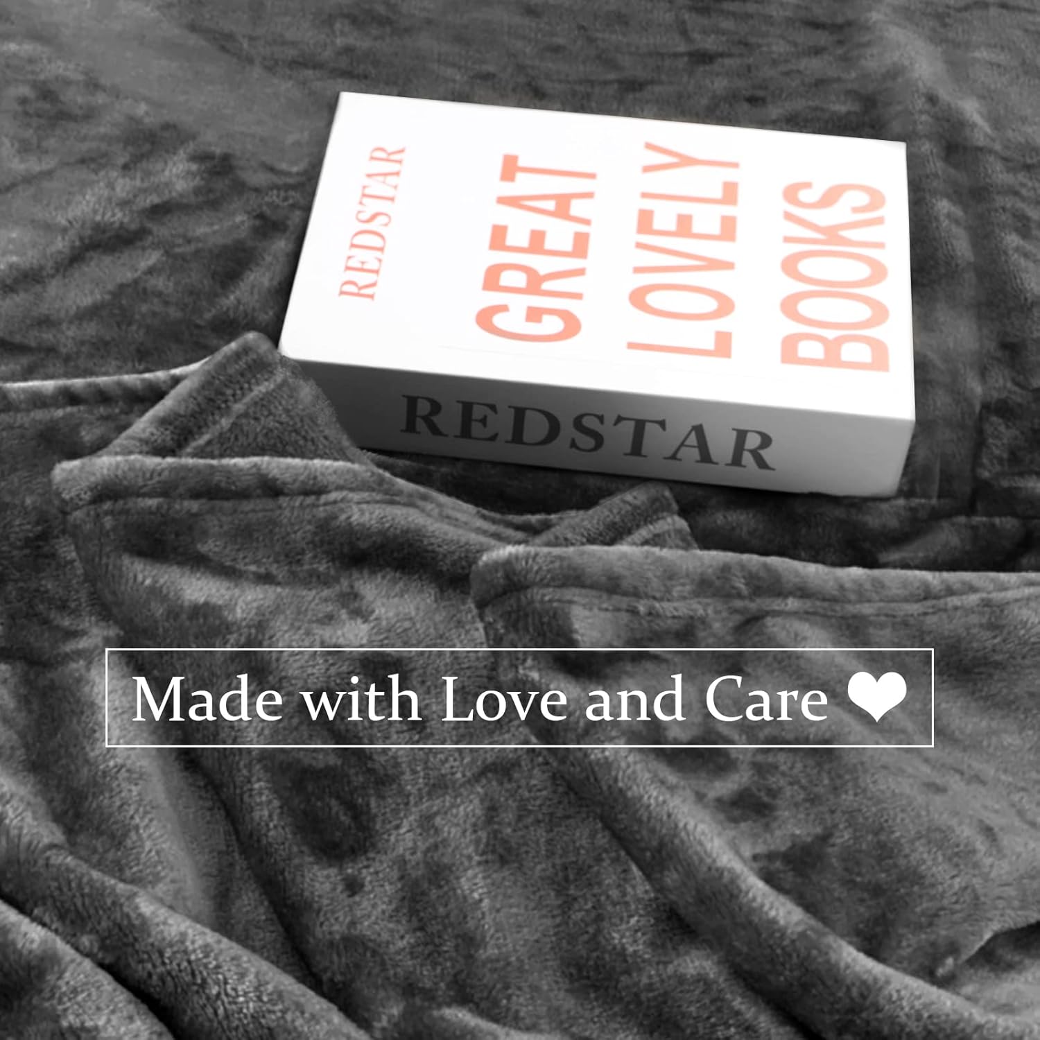 Edenleaf Oversized Blanket 120x120 Inches, Giant Huge Companion for Bed, Sofa,Travel and Camping, Extra Large Big Soft Blanket Fits The Whole Family and Outdoors, Dark Grey 10'x10' - Image 4