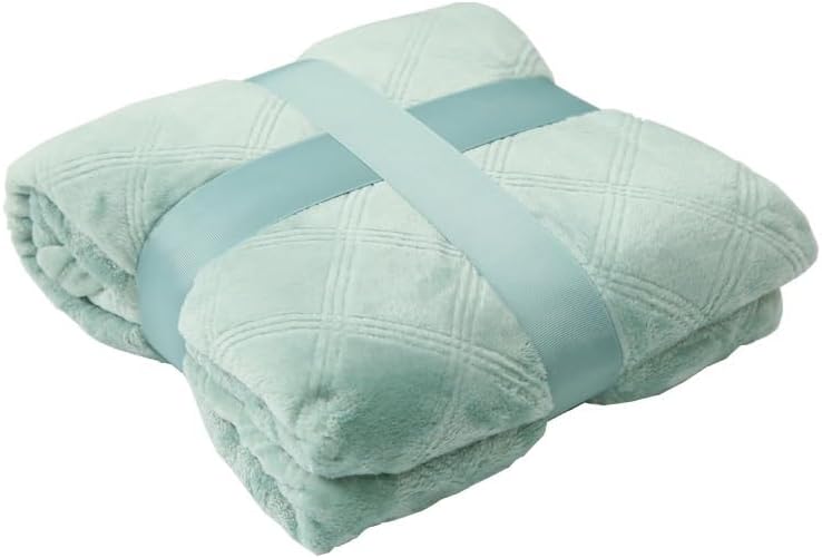 EWUROI Coral Fleece Fleece Blanket Office Nap Blanket Blanket Throw