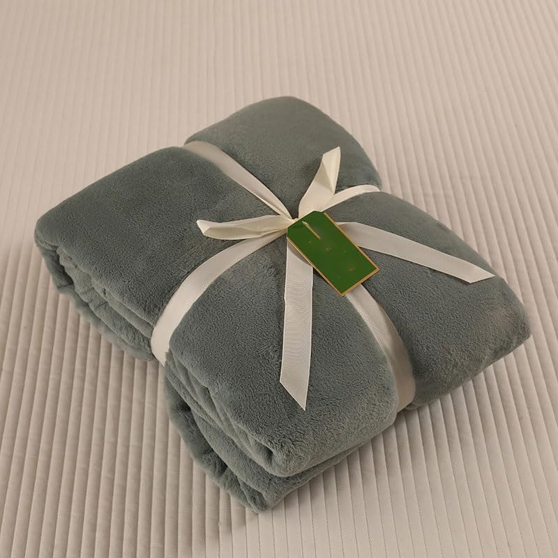 EWUROI Flannel Fleece Blanket Thick Coral Fleece Blanket Throw - Image 3