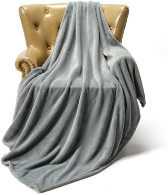 EWUROI Flannel Fleece Blanket Thick Coral Fleece Blanket Throw - Image 4