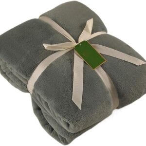 EWUROI Flannel Fleece Blanket Thick Coral Fleece Blanket Throw