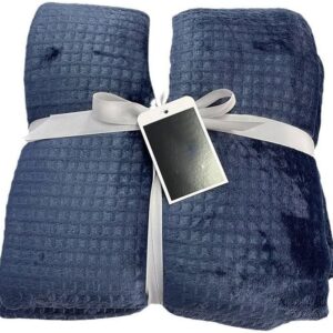 EWUROI Thick Fleece Blanket Velvet Single Nap Sofa Blanket Throw