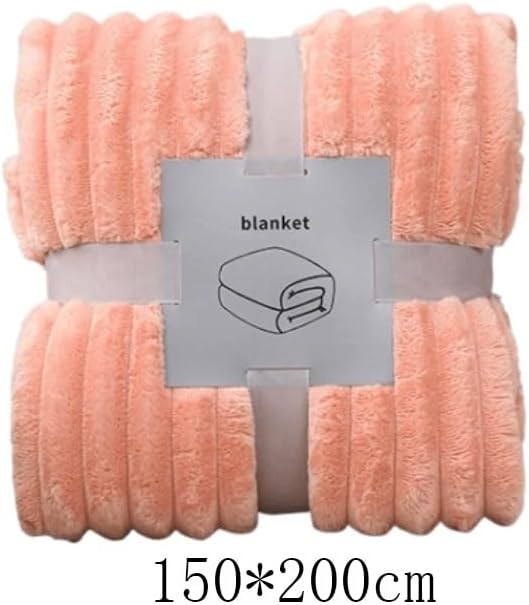 EWUROI Thickened Blanket Throw Flannel Sofa Plush for Student Office Nap(150 * 200cm) - Image 6