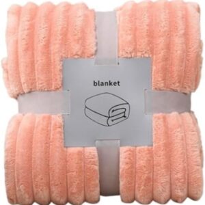 EWUROI Thickened Blanket Throw Flannel Sofa Plush for Student Office Nap(150 * 200cm)