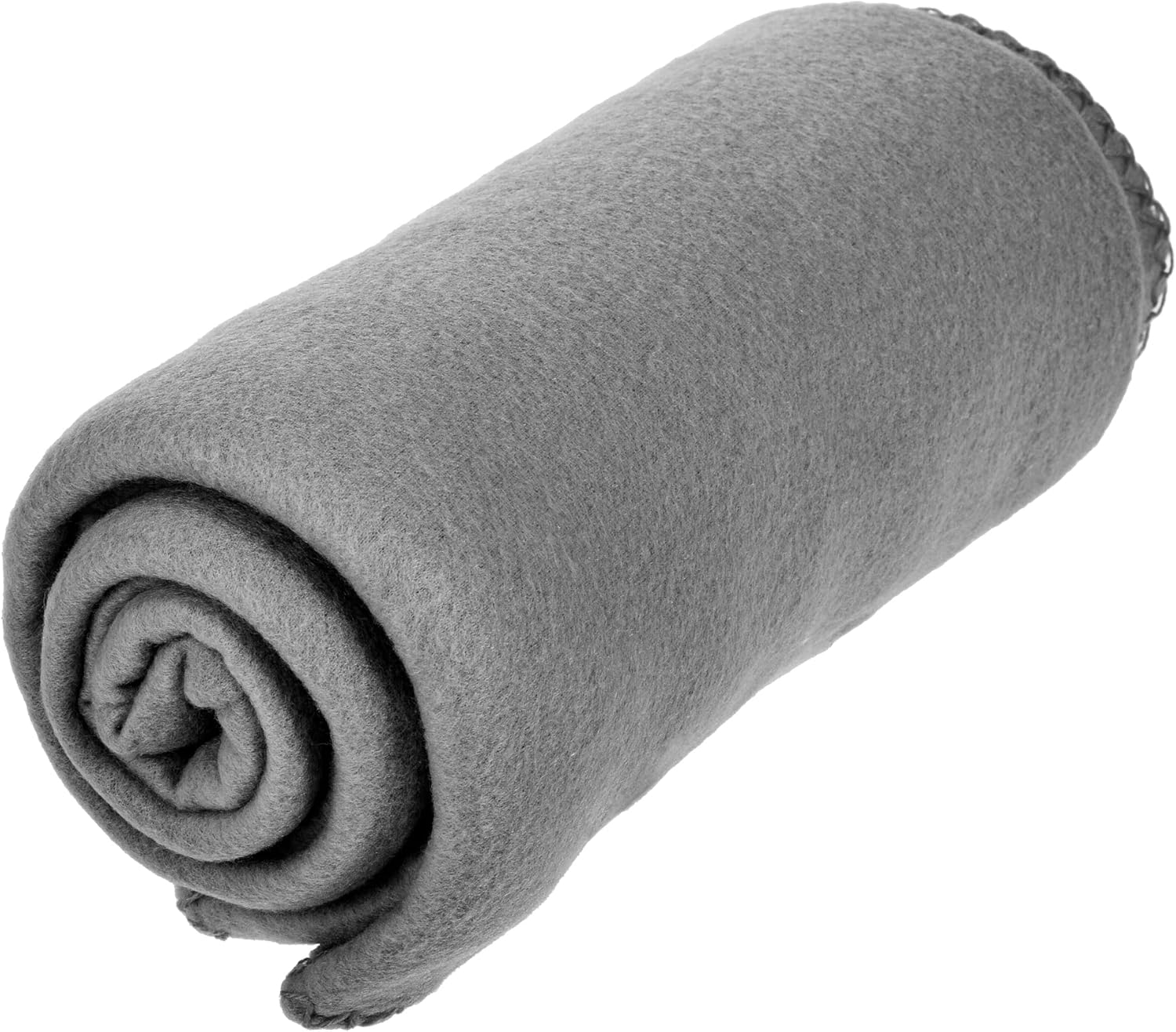 Imperial Home 24 Pack Wholesale Soft Cozy Fleece Blankets - 50" x 60" Comfy Throw Blankets (Grey) - Image 4