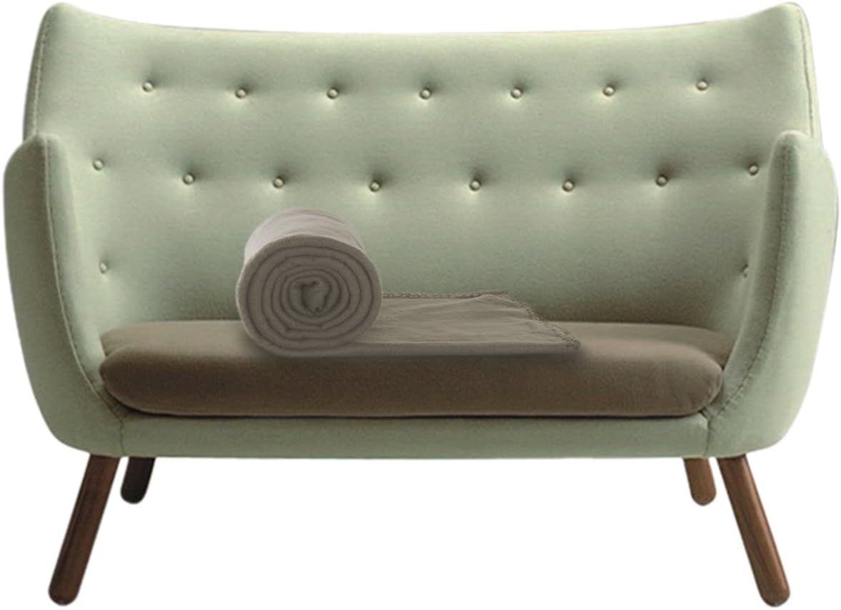 Imperial Home 24 Pack Wholesale Soft Cozy Fleece Blankets - 50" x 60" Comfy Throw Blankets (Grey) - Image 6