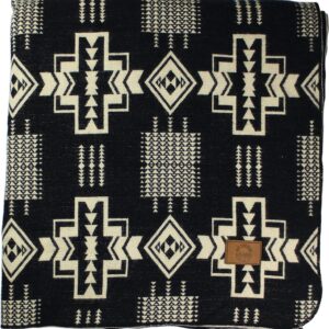 Inca Aztec Throw Blanket Southwest Indian Navajo Faux Alpaca Obsidian Black King i##e##s: Boho Style ^^ Lightweight ^^ Hypoallergenic ^^ Queen ^^ Native Cover ^^ Bedding ^^ Couch ^^ Camping ^^ Vanlife :i##e##s