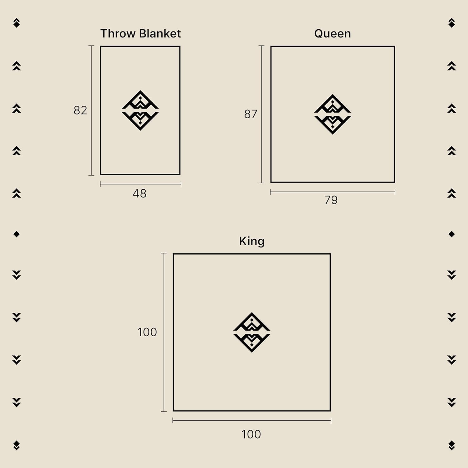 Inca Aztec Throw Blanket Southwest Indian Navajo Faux Alpaca Obsidian Black King i##e##s: Boho Style ^^ Lightweight ^^ Hypoallergenic ^^ Queen ^^ Native Cover ^^ Bedding ^^ Couch ^^ Camping ^^ Vanlife :i##e##s - Image 3