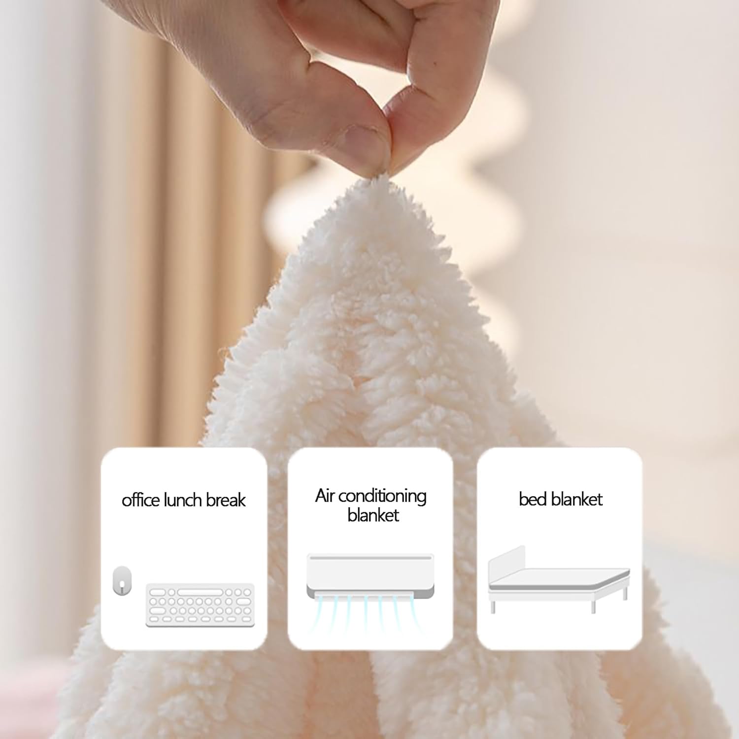 Knit Throw Blanket - Super Soft Cozy Washable Couch Cover, Decorative Knitted Blanket for Sofa, Pets, Bed, and Bench - Perfect for Warmth and Comfort - Image 3