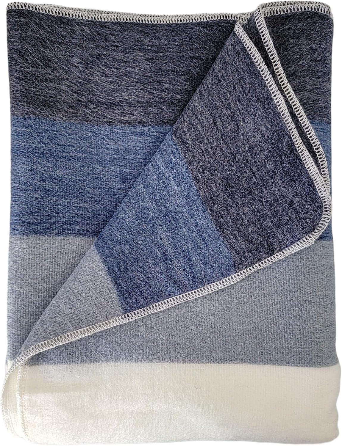 LATITUDE ZERO, Alpaca Wool Throw Blanket | Warm, Ultra-Soft, Breathable, Non-Itchy Blanket-Throw | Hypoallergenic and Beautiful Fabric (Brick Red) - Image 6