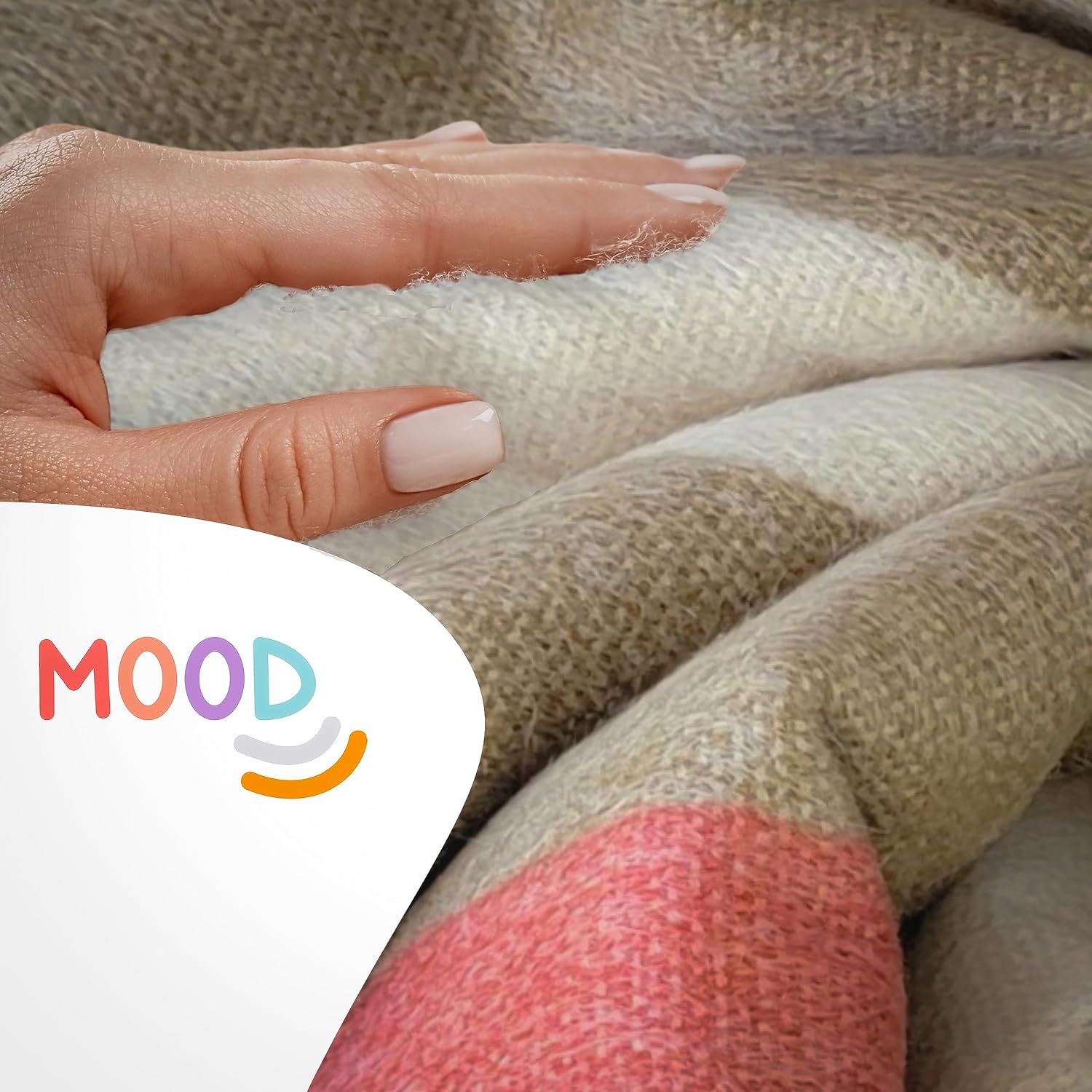 LATITUDE ZERO, Alpaca Wool Throw Blanket | Warm, Ultra-Soft, Breathable, Non-Itchy Blanket-Throw | Hypoallergenic and Beautiful Fabric (Brick Red) - Image 5