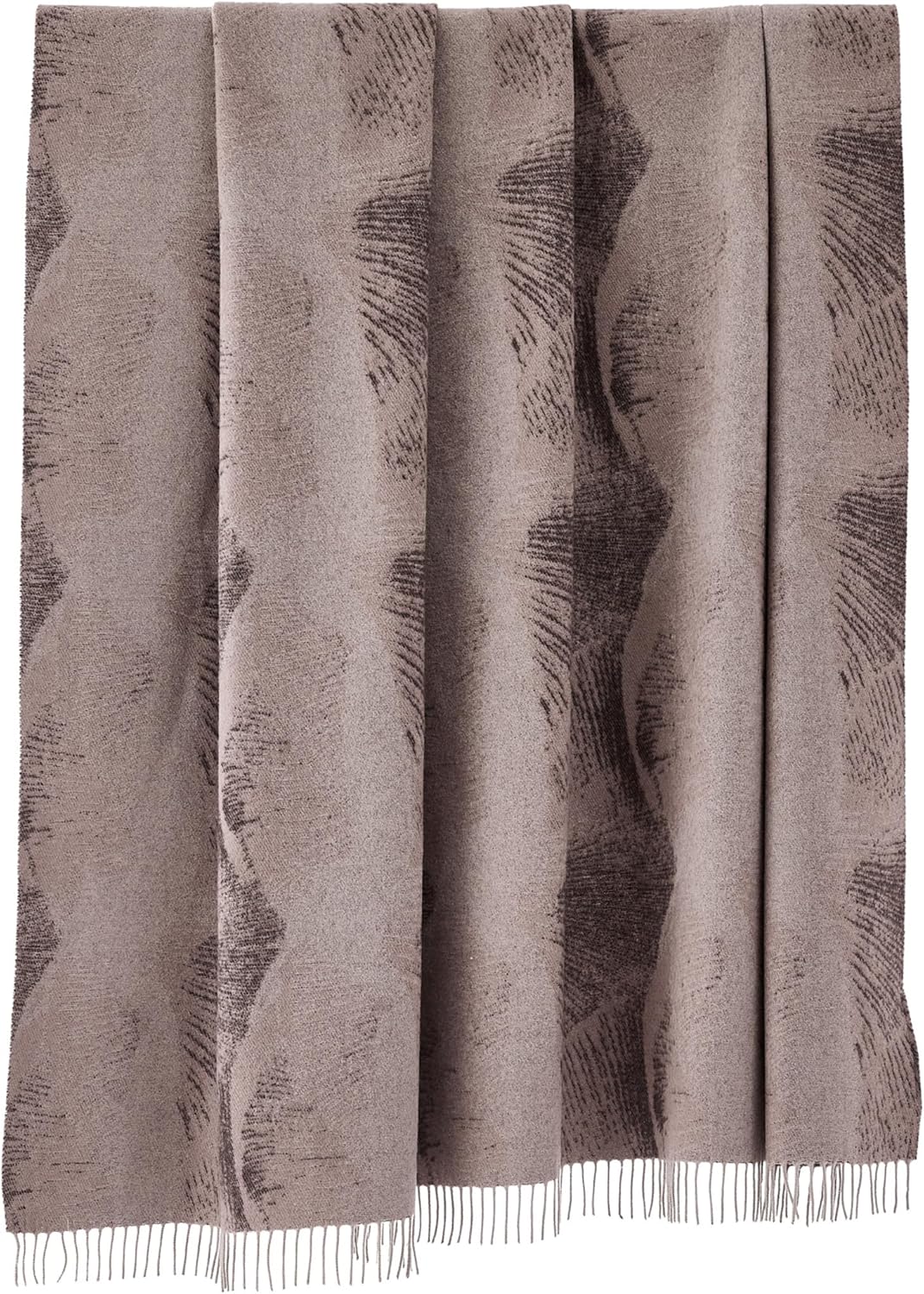 Lush Decor x Chuks Collins Mycelium Dream Throw Blanket Single 60" W x 70" L Dusty Pink - Cozy Wool Blanket - Pink Throw - Super Soft Blanket for Bed, Couch, or Chair - Image 6