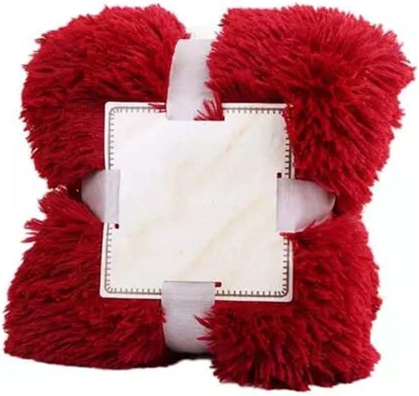 MAKEJ Soft Fluffy Shaggy Warm Bed Sofa Bedspread Bedding Sheet Throw Blanket(E,160 * 200cm) - Image 6