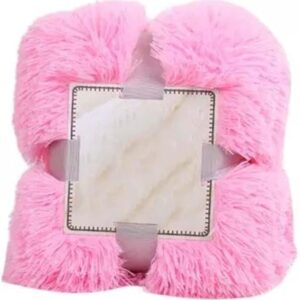 MAKEJ Soft Fluffy Shaggy Warm Bed Sofa Bedspread Bedding Sheet Throw Blanket(E,160 * 200cm)