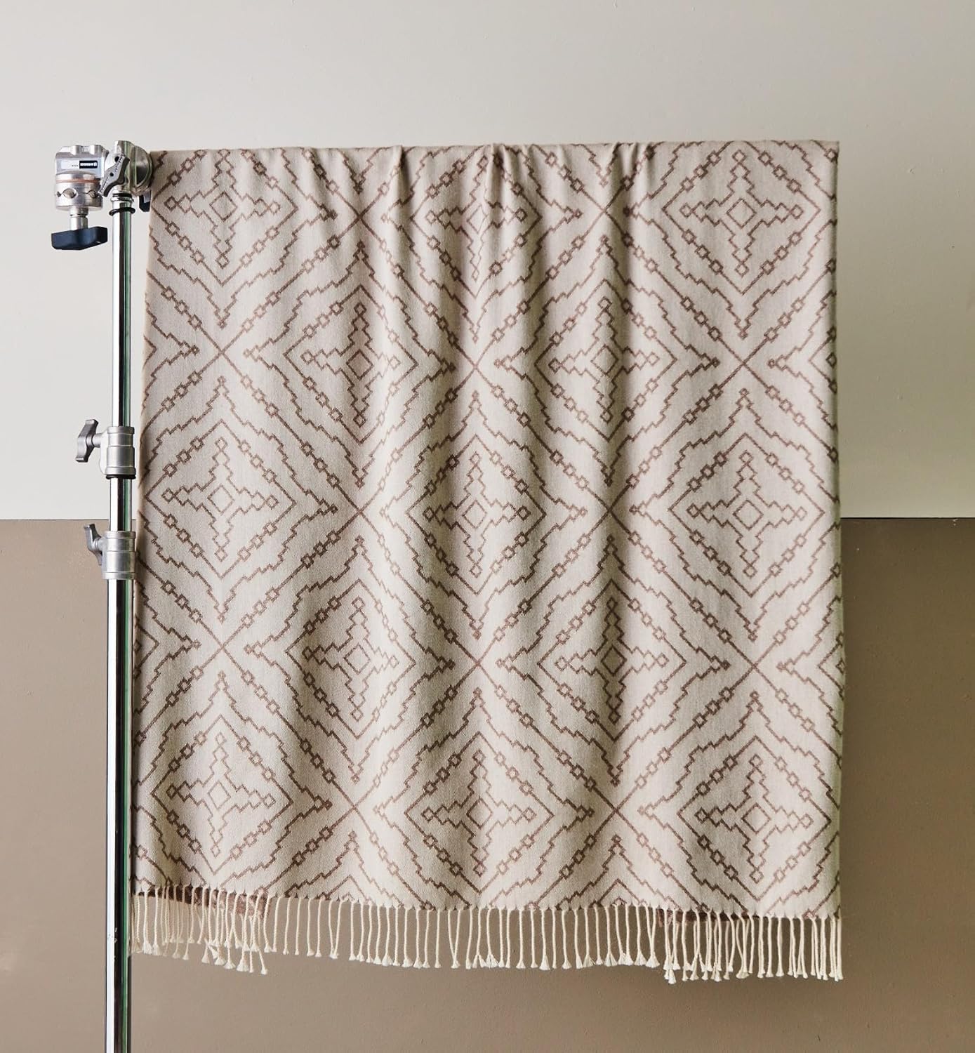 Maras 100% Baby Alpaca Wool Throw Blanket Large Sand\/Ivory i##e##s: Ultra-Soft ^^ Luxurious ^^ All-Season ^^ Cozy Wrap ^^ Bed & Sofa Blanket ^^ Indoor ^^ Outdoor & Travel ^^ for Men & Women ^^ Winter Blanket :i##e##s - Image 2