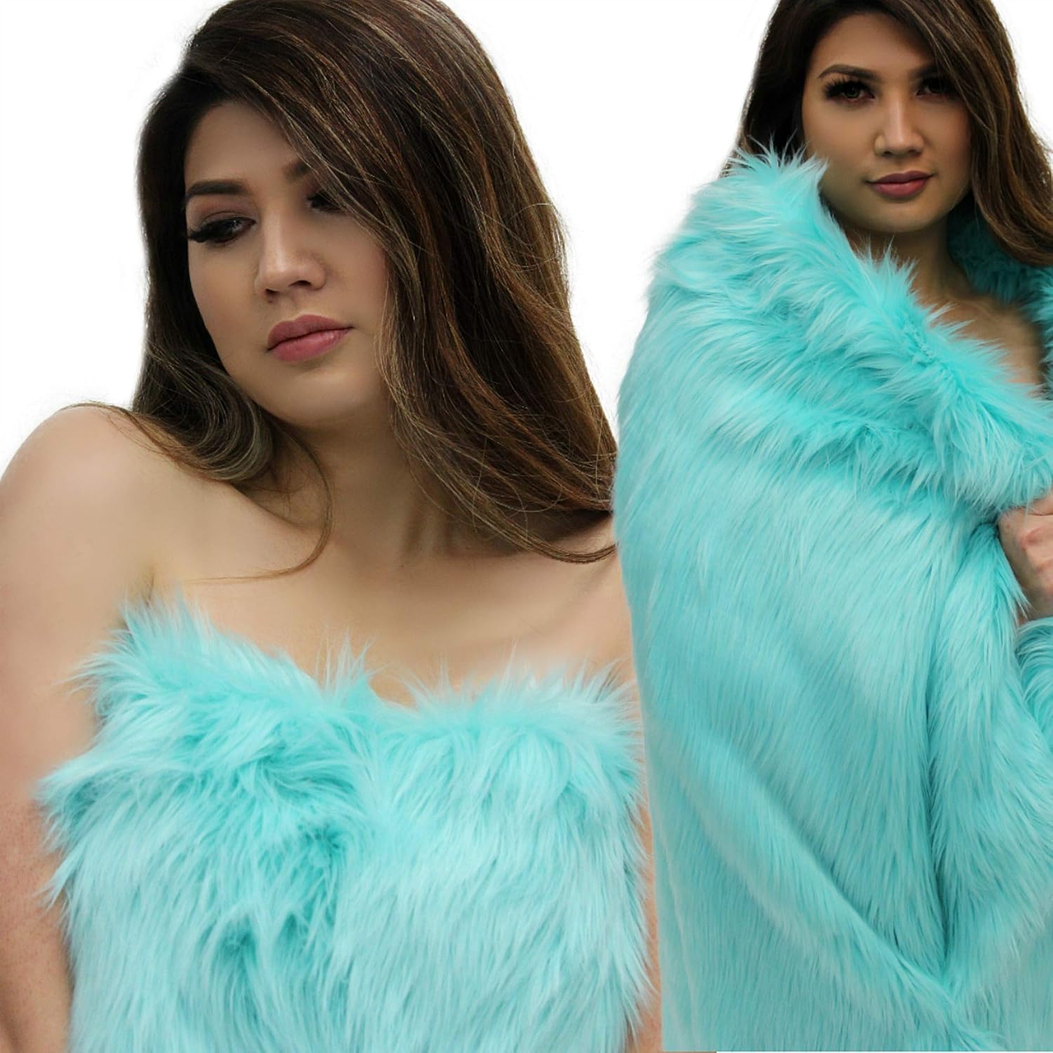 Plush Faux Fur - Throw Blanket - Fashion Fur - Rich Burgundy Wine Color - Shaggy - Shag - Fur Accents (3'x5', Burgundy Wine) - Image 53