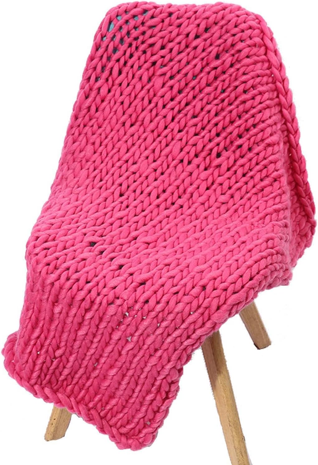 RGRE Soft Luxury Chunky Knitted Blankets 79x79 inches, Hand Made Chunky Knit Throw Blanket, Large Thick Wool Bulky Knitting Throw, Warm Cozy Woven Blankets for Couch Bed Chair - Image 10