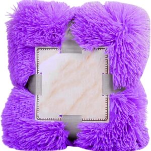 UOHLCX HBJWOV Soft Fluffy Shaggy Warm Bed Sofa Bedspread Bedding Sheet Throw Blanket(D,200 * 230cm)