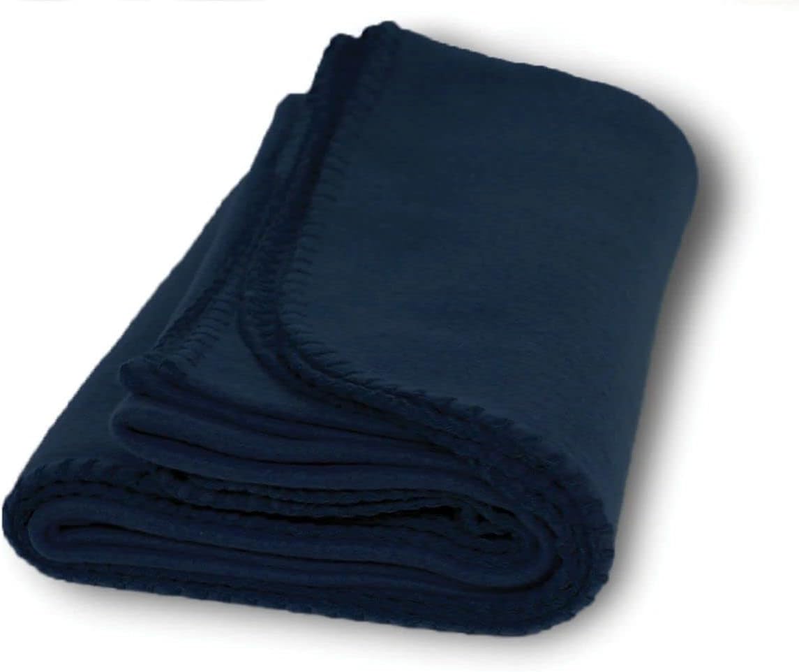 Yacht & Smith Case Pack of 144 Pieces Soft Fleece Blankets 50 X 60, Lightweight, Cozy Warm Throws Dark Colorful Blanket Sofa Travel Outdoor, Wholesale - Image 4