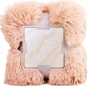 ZUIAI Soft Fluffy Shaggy Warm Bed Sofa Bedspread Bedding Sheet Throw Blanket(C,80 * 120cm)